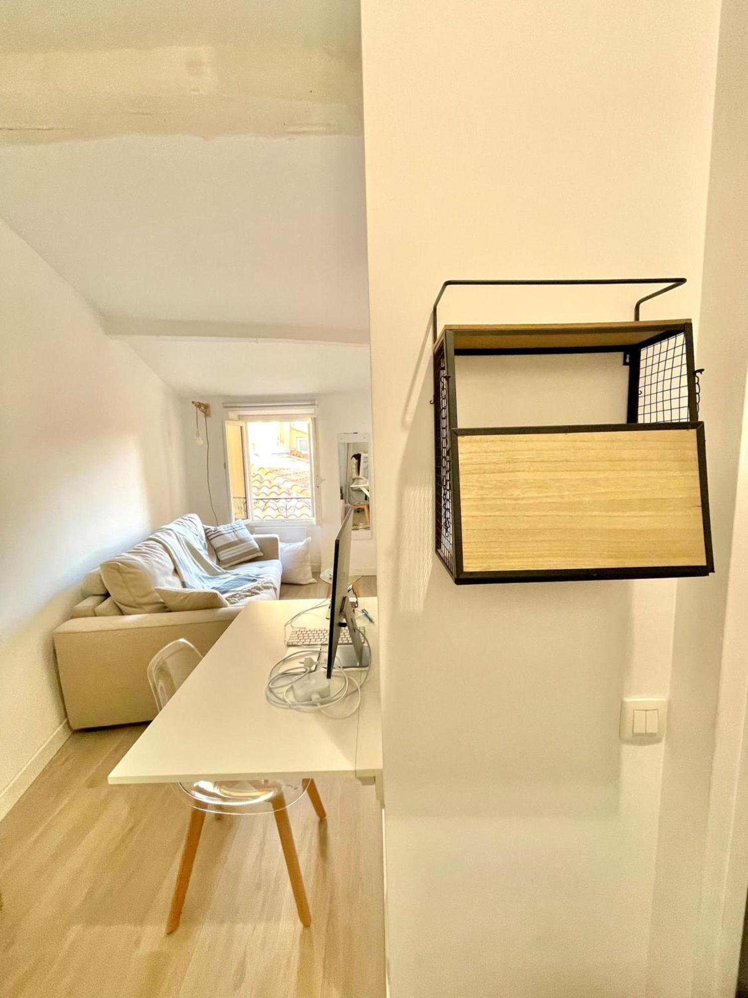 "Charmant Studio Moderne" Centre, Proche Plage Menton Exteriör bild